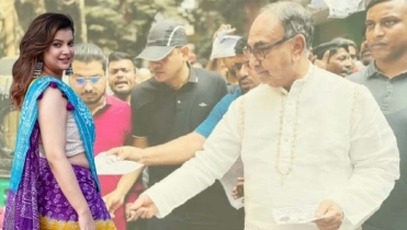 মির্জা আব্বাসের ধৈর্য দেখে বাবার কথা মনে পড়ে: শবনম ফারিয়া